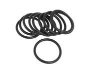 Unique Bargains 10 x 58mm Outside Dia 5mm Thick Flexible Nitrile Rubber O Ring Washer