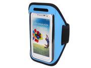 Outdoor Gym Running Sports Armband Case Cover Blue for S3 S4 i9300 i9500