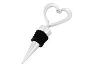Unique Bargains Bar Love Heart Adorn Tapered Sealed Wine Bottles Stopper Replacement
