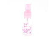 Unique Bargains Ladies Pink Cartoon Rabbit Makeup Spray Bottle Perfume Mist Water Container 30ML