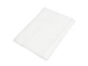 Unique Bargains White Synthetic Chamois Car Cleaning Towel Cloth 19.7 x 19.7