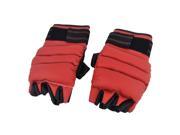 Pro Style Boxer Faux Leather Adult Sandbag Boxing Gloves Mittens