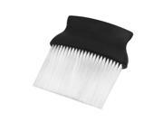 Unique Bargains Black Plastic Grip Barbershop Hair Salon Neck Duster Clean Bursh