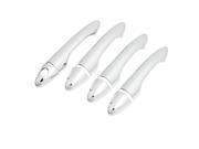 Unique Bargains Unique Bargains 4 Pcs Self Adhesive Car Chrome Door Handle Cover for Hyundai IX35