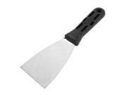 Unique Bargains Black 4 Length Handle 2.5 Width Blade Painting Ornament Wall Putty Scraper