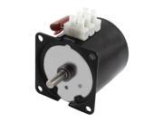 AC 220V 50Hz 14W 5RPM 60mm Dia Synchronous Reduction Geared Gearbox Motor