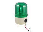 Industrial Buzzer Sound Green Lamp Warning Rotator Light 10W DC 24V