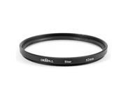 Four 4 Point Line 4PT 4X Star Filter Lens Black 62mm for Digital DSLR SLR Camara
