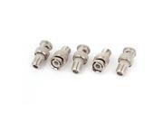 5pcs Coaxial Cable Twist on Connector F Female Jack to BNC Male Plug Adapter