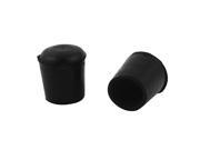 Home Chair Legs Round Cover Holder Protector Tool 19mm Inner Dia 2 Pcs