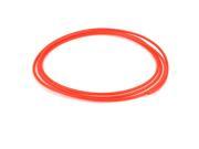 Unique Bargains PU Polyurethane Flexible Pneumatic Pipe Tube Hose 3 Meter 6mmx4mm Red