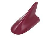 Unique Bargains Self Adhesive Red Shark Fin Shape Antenna for Vehicle Car