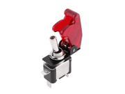 Unique Bargains Red Lighted Toggle Switch 12V 20A ON OFF Car Truck Coat ATV Airplane
