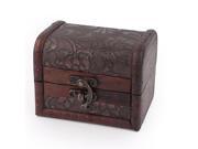 Antique Wooden Jewelry Storage Box for Necklace Watches Trinket