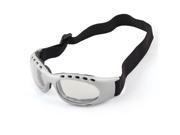 Unique Bargains Unisex Gray Full Frame Ski Racing Snowboard Protective Glasses Goggles Eyewear