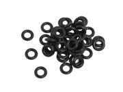 50 Pcs Flexible Nitrile Rubber O Rings Washers 4mm x 9mm x 2.5mm