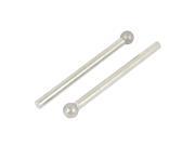 Unique Bargains 2 Pcs Diamond Coated Ball Tip Mounted Point Buffing Bit Tool 5mm x 3mm