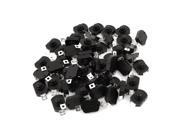 50 Pcs 2 Pin Self Locking Push Button Tactile Tact Switches 17x12x10mm