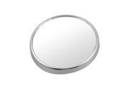 Auto Car Adhesive Base Wide Angle Rear View Blind Spot Mirror Silver Tone