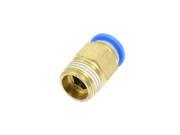 Unique Bargains Air Pneumatic Straight Connector 10mm Push in Quick Fitting Coupler Hoxiy