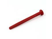 Unique Bargains Red Silicone Screw Design Stylus Pen for Cell Phone