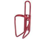 Unique Bargains Aluminum Alloy Portable Mountain Cycling Bicycle Bike Water Bottle Holder Cage Red