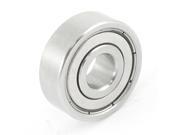 Unique Bargains Stainless Steel 24mm x 8mm x 8mm Sealed Deep Groove Ball Bearing
