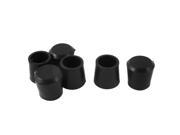 Furniture Chair Table Leg Foot Covers Ferrule Floor Protectors 19mm Dia 6 Pcs