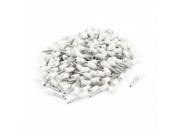 200 Pieces 0.5mm2 Crimp Cord Wire End Terminal Bootlace Ferrule Connector White