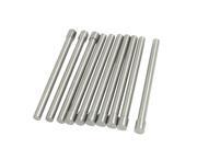 Replacement 4mm Round Tip Straight Shank Mould Pilot Punch 10 Pcs Replacement 4mm Round Tip Straight Shank Mould Pilot Punch 10 Pcs