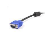 Unique Bargains 10 Meter 32.8Feet 15 Pin VGA Male to Male Cable Cord Adapter for PC
