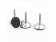 M8 Thread Screw On Type Furniture Glide Leveling Foot Adjuster 4pcs