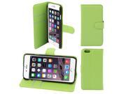PU Leather Flip Stand Phone Phone Case Cover Green for iPhone 6 6G 4.7
