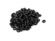 12mm Inner Dia Black Rubber Armature Bar Wire Grommets Gasket Protector 200 Pcs