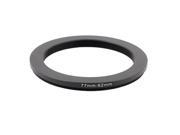Unique Bargains 77mm 62mm 77mm to 62mm Black Aluminum Camera Step Down Lens Adapter Filter Ring