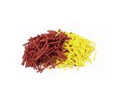 Unique Bargains 800Pcs 2.5mm 2 1 Heat Shrink Tube Sleeving Wrap Wire Kit Red Yellow
