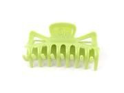 Unique Bargains Green Plastic Hair Jaw Claw Clamp Hairpin Hairclip for Lady