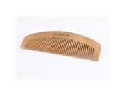 Unique Bargains Retro Wooden Natural Carved Comb Hair Care Tool