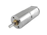 DC 6V 0.6A 50RPM 2 Pin Connector Mini Electric Gearbox Motor