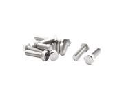 Unique Bargains 10pcs 3 8 16 x 1 1 4 304 Stainless Steel Fastener Replacement Hex Screw Bolt