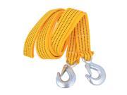 Unique Bargains Trailer Emergency Nylon Towing Strap Yellow 3.5 Meters