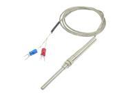 K Type 50x5mm 800C Probe Thermocouple Temperature Sensor Cable 3.3ft 1 Meters