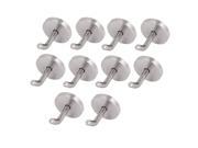 10pcs Modern Home Wall Mounted Hooks for Hanging Coat Clothes Robe