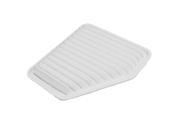17801 31120 Auto Car Pleat Engine Air Filter Cleaner Panel White