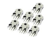 Unique Bargains 7 Pcs 16.4x10x6mm 3 Pins Tactile Push Button Switch