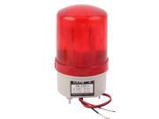 Unique Bargains AC 110V Red LED Industrial Warning Signal Tower Light Lamp 90dB