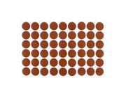 Wardrobe Cabinet Self adhesive Dust Screw Covers Caps Dustproof Stickers 54 in 1