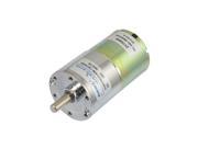 Unique Bargains DC 24V 10RPM Output Speed Cylinder Shaped Oven Geared Motor