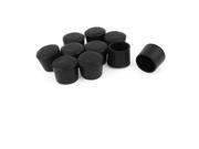 Unique Bargains 10pcs Furniture Chair Table 38mm Inside Dia Cone Shaped Rubber Foot Covers