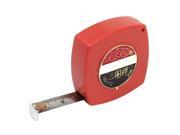 2M x 10mm Plastic Shell Portable Ruler Tape Metric Measuring Measure Tool Red